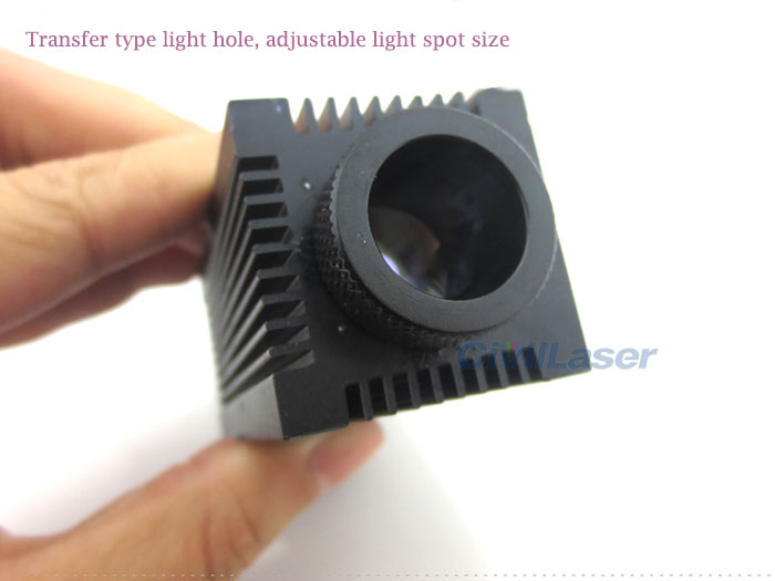 780nm 1w 2w Powerful IR Laser Module Dot  With Cooling Fan